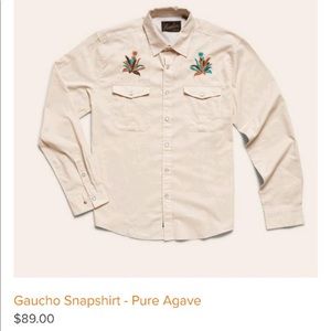 Howler Brothers Gaucho Snapshirt- Pure Agave